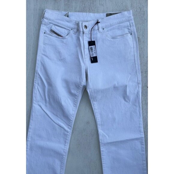 Diesel White Denim Women’s Bootzee Bootcut Regular Jeans W31 L32 R85W1 - Picture 15 of 16